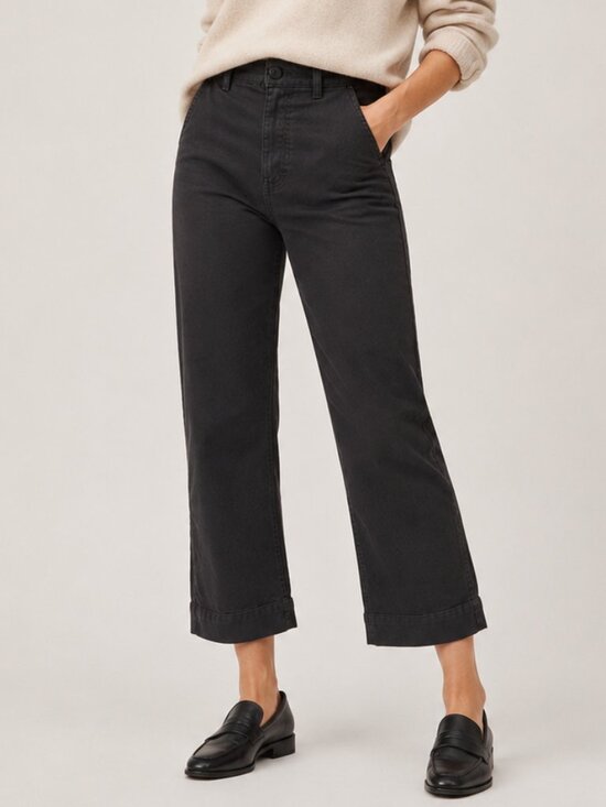 Everlane Pants - Everlane Straight Leg Crop Pants Short NWT Size 00